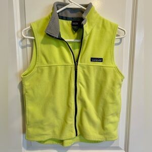 Classic Patagonia Kids Synchilla Fleece Vest, Size 7/8